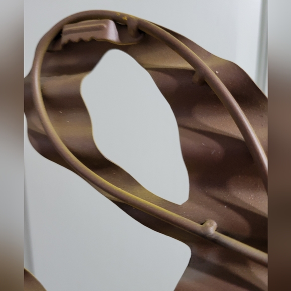 EAT Metal Kitchen Sign wall hanging deco, yellow, 17" - Picture 5 of 8